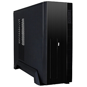 CHIEFTEC UE-02B Minitower, черный, 2 порта USB