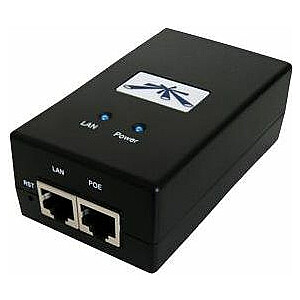Ubiquiti Ubiquiti PoE-48 pasīvā PoE EU adapteris 48V 0,5A 24W Gigabit Ethernet versija (POE-48-24W-G)