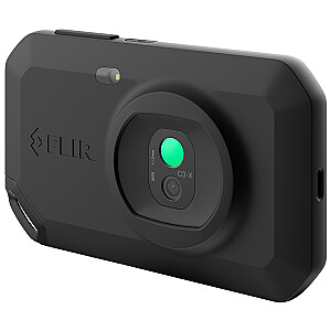 FLIR S3-X? termoattēlveidošanas kamera Melna 1800 mAh vanādija oksīds Nedzesēts fokusa plaknes režģis Iebūvēts displejs 128 x 96 pikseļi LCD 640 x 480 pikseļi