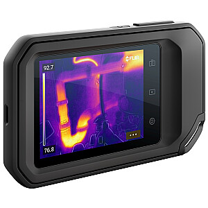 FLIR S3-X? termoattēlveidošanas kamera Melna 1800 mAh vanādija oksīds Nedzesēts fokusa plaknes režģis Iebūvēts displejs 128 x 96 pikseļi LCD 640 x 480 pikseļi