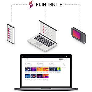 FLIR S3-X? termoattēlveidošanas kamera Melna 1800 mAh vanādija oksīds Nedzesēts fokusa plaknes režģis Iebūvēts displejs 128 x 96 pikseļi LCD 640 x 480 pikseļi