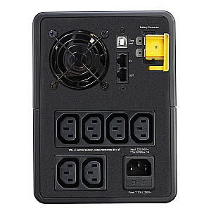 Nepārtrauktās barošanas avots (UPS) APC BX1600MI Line-Interactive 1,6 kVA 900 W 6 maiņstrāvas kontaktligzdas