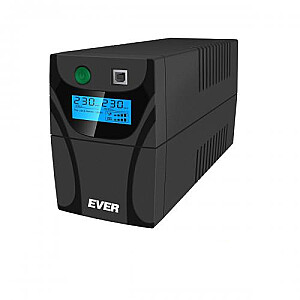 Ever EASYLINE 850 AVR USB Line-Interactive 0,85 kVA 480 W 2 maiņstrāvas kontaktligzdas
