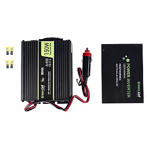 Green Cell 12V līdz 230V Modificēts sinusoidāls 150W