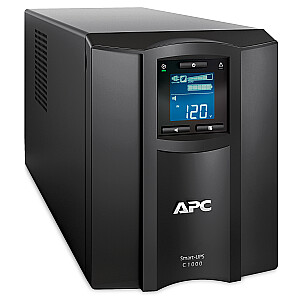 ИБП APC Smart-UPS C 1000 ВА, ЖК-экран, 230 В, с разъемом SC