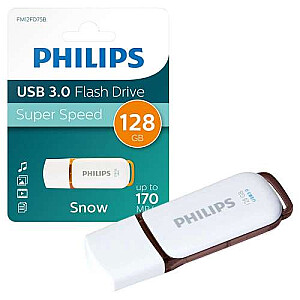 USB 3.0 Flash Drive Snow Edition (brūna) 128GB