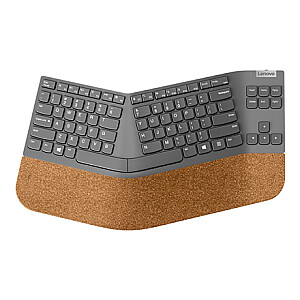 Lenovo Keyboard Go Split US Euro, Grey, Wireless, USB, Scissors switch keys