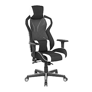 Spēļu krēsls MASTER-2, melns/balts