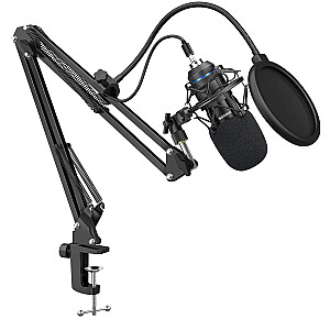 Mozos mikrofona mikrofonu komplekts: USB, pop, filtrs, statīvs MKIT-700PROV2