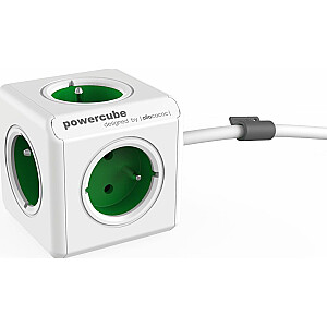 PowerCube pagarinātājs 1,5 m zaļš (2300GN / FREXPC)