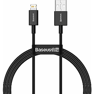 Кабель USB Baseus USB-A - Lightning 1м Черный (BSU2660BLK)