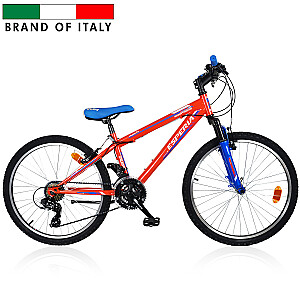 Pusaudžu velosipēds Esperia 8400 24 TZ50 18V Red (Rata izmērs: 24”)