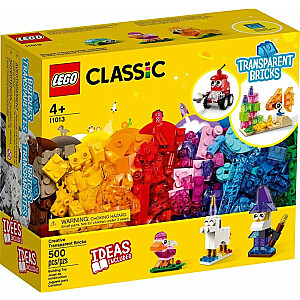 LEGO Classic Caurspīdīgi radošie ķieģeļi