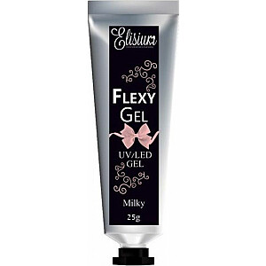 Elisium Flexy Gel Гель для наращивания ногтей Milky 25g