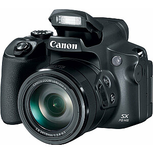 Canon PowerShot SX70 HS melns