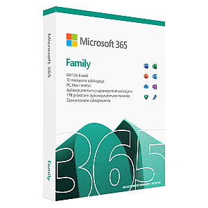 Microsoft 365 Family PL - лицензия на один год