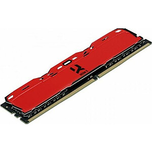 GOODRAM IRDM X 8 ГБ, красный [1x8 ГБ, DDR4 CL16 DIMM, 3200 МГц]