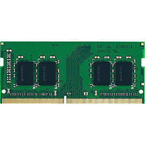 Atmiņa klēpjdatoram GoodRam SODIMM, DDR4, 32 GB, 2666 MHz, CL19 (GR2666S464L19/32G)