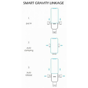 Swissten S-GRIP G1-R1 Metal Age Gravity 360 Universāls Auto Stiprinājums Panelim