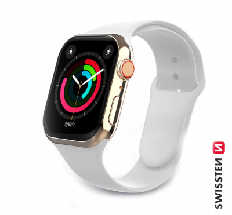 Swissten Silikona Siksniņa priekš Apple Watch 1/2/3/4/5/6/SE / 42 mm / 44 mm