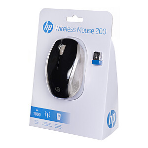 HP 200 melnais zelts