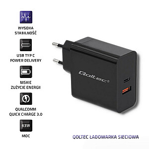 QOLTEC 51716 Зарядное устройство 63Вт