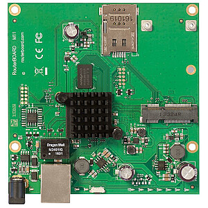 Проводной маршрутизатор Mikrotik RBM11G Черный, Зеленый, Серый