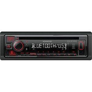 Auto mediju uztvērējs Kenwood KDC-BT440U Black 50 W Bluetooth