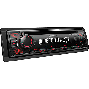 Auto mediju uztvērējs Kenwood KDC-BT440U Black 50 W Bluetooth