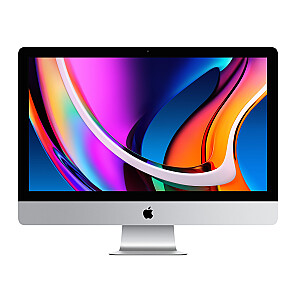 Apple iMac Intel® Core™ i5 68,6 cm (27 collas) 5120 x 2880 pikseļi 8 GB DDR4-SDRAM 512 GB SSD viss vienā AMD Radeon Pro 5300 macOS Catalina 10.15 Wi-Fi 5 (802.11ac) Silver