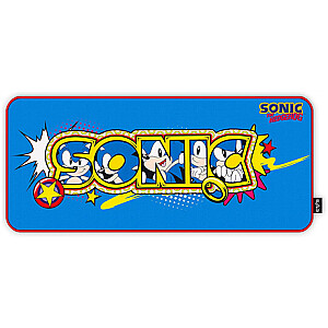 Energy Sistem Gaming Mouse Pad ESG Sonic Classic (XXL size, Anti-slip rubber base)