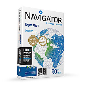 Бумага для печати Navigator Expression A4 (210x297 мм) 500 листов Белый