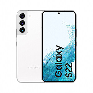 Samsung Galaxy S22 SM-S901B 15,5 cm (6,1 collas) ar divām SIM kartēm Android 12 5G C tipa USB 8 GB 128 GB 3700 mAh balts