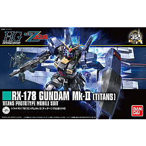 Kolekcionējama figūra HG 1/144 RX-178 GUNDAM MK-II (TITANS)