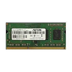 Atmiņas modulis AFOX SO-DIMM DDR3 4 GB 1600 MHz