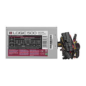 Logic 500 barošanas avots 500 W ATX nerūsējošais tērauds