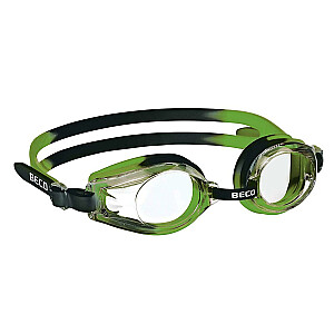 Плаук. очки для детей UV незапотевающий 9926 80-зеленый/черный