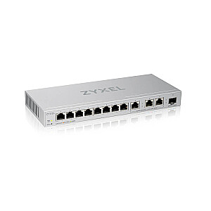 Zyxel XGS1250-12 pārvaldīts 10G Ethernet (100/1000/10000) pelēks