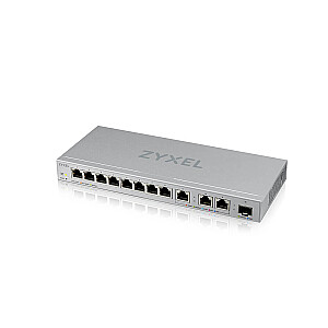 Zyxel XGS1250-12 Управляемый 10G Ethernet (100/1000/10000) Серый