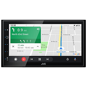 Auto mediju uztvērējs JVC KW-M560BT Black 200 W Bluetooth