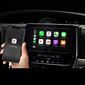 Auto mediju uztvērējs JVC KW-M560BT Black 200 W Bluetooth