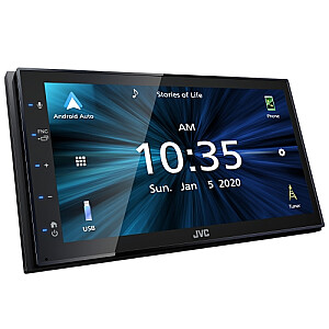 Auto mediju uztvērējs JVC KW-M560BT Black 200 W Bluetooth