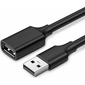 USB kabelis Ugreen USB-A - USB-A 2 m Black (UGR397BLK)