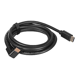 КАБЕЛЬ UNITEK HDMI УГЛОВОЙ 90° 2.0,4K60HZ,2M,Y-C1001