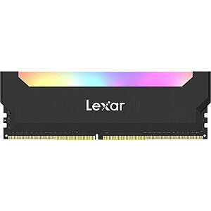 Lexar atmiņa DDR4 THOR spēļu atmiņa, melna 16 GB (2 * 8 GB) / 3200