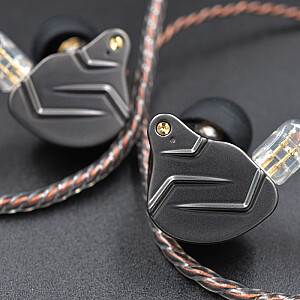 KZ Acoustics ZSN Pro X. Черные наушники 3,5 мм