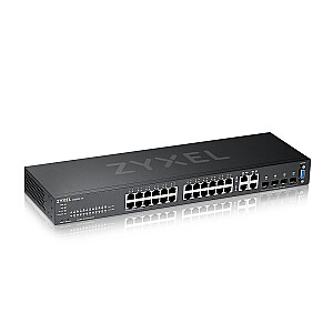 Сетевой коммутатор Zyxel GS2220-28-EU0101F Управляемый L2 Gigabit Ethernet (10/100/1000) Черный