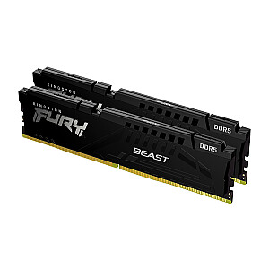 Kingston Technology FURY Beast 64GB 2x32GB DDR5 5600MHz atmiņas modulis