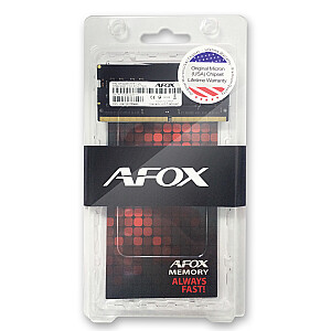 AFOX AFSD48VH1P 8GB DDR4 2133MHz SODIMM modulis