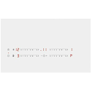 Plīts virsma Electrolux EIV83443BW Balta Indukcijas plīts virsma ar iebūvētiem 4. zonas degļiem